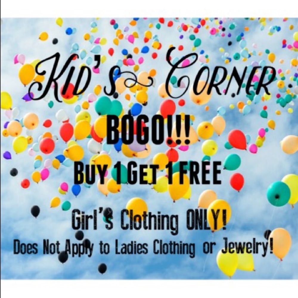 Kid’s Corner: BOGO Girl’s Clothing
